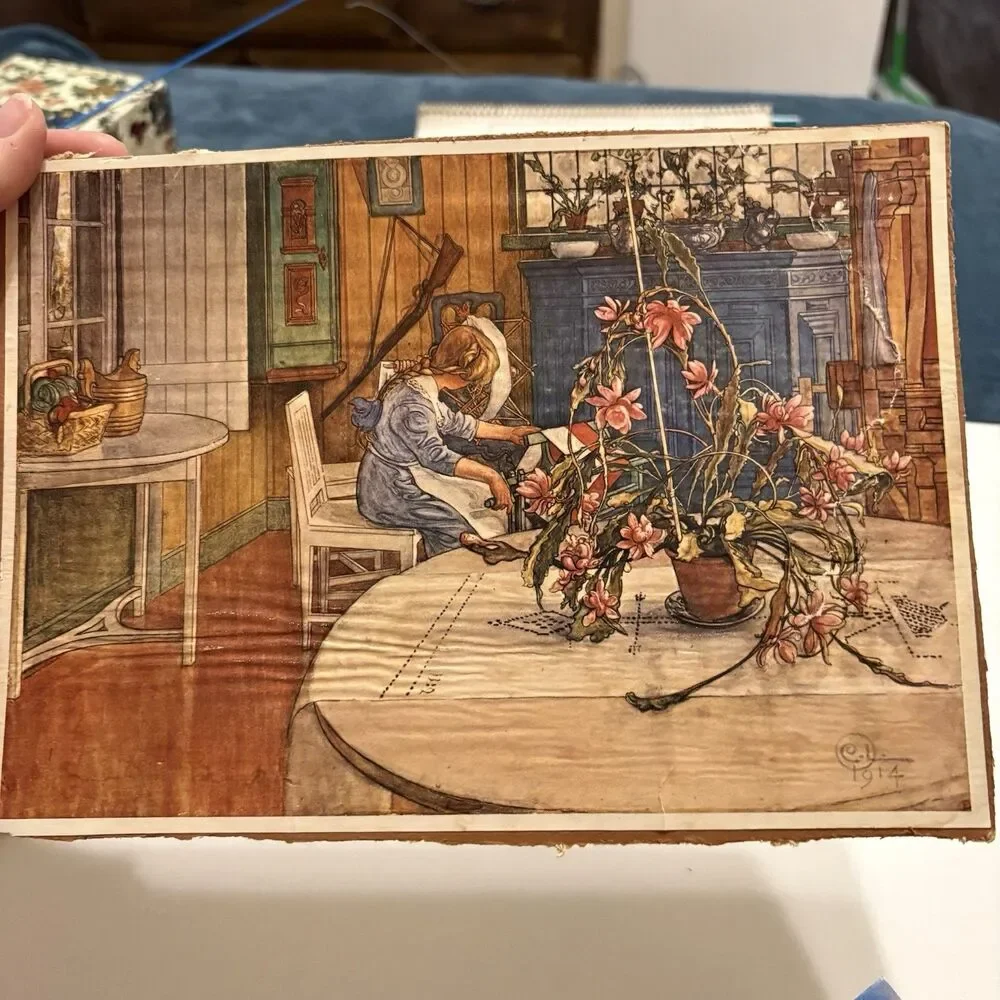 13 Mixed Vintage Prints For Scrapbooking Art Journaling Decoupaging Crafts